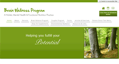 Desktop Screenshot of brainwellnessprogram.com